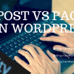 Posts vs Page in WordPress