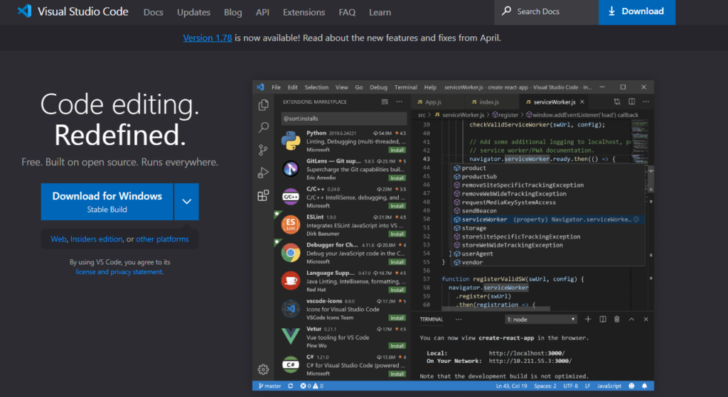 Visual Studio Code-Best HTML Editor in 2023